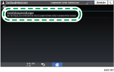 Abbildung Bedienfeld-Display