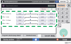 Abbildung Bedienfeld-Display
