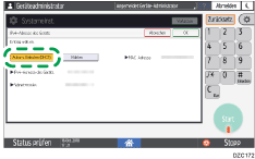 Abbildung Bedienfeld-Display