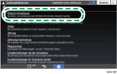 Abbildung Bedienfeld-Display