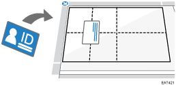 Illustration of ID card copy