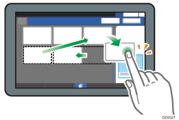 Illustration of hiding a key