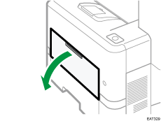 Bypass tray illustration