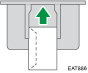 illustration of bypass tray