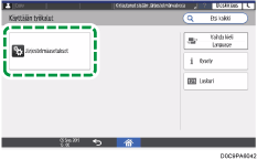 Käyttöpaneelin näyttö