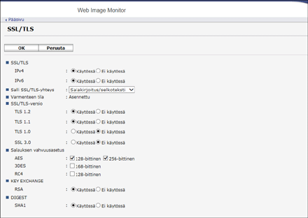 Selaimen näytön kuva