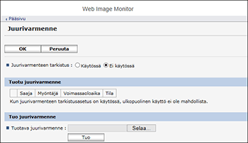 Selaimen näytön kuva