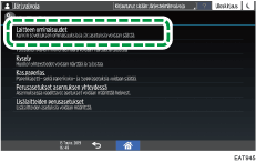 Käyttöpaneelin näyttö