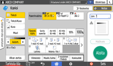 Käyttöpaneelin näyttö