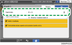 Käyttöpaneelin näyttö
