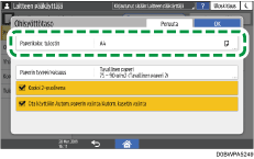 Käyttöpaneelin näyttö