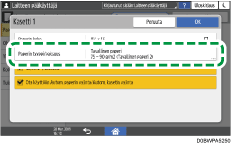 Käyttöpaneelin näyttö