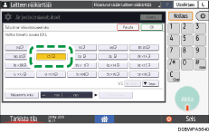 Käyttöpaneelin näyttö