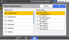 Käyttöpaneelin näyttö