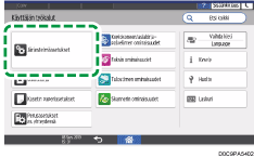 Käyttöpaneelin näyttö