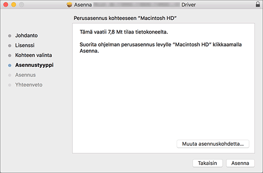 Kuva ohjaimen näytöstä