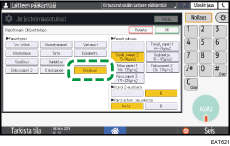 Käyttöpaneelin näyttö