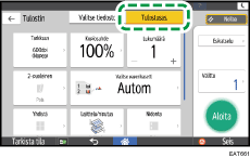 Käyttöpaneelin näyttö