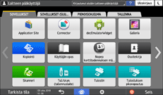 Käyttöpaneelin näyttö