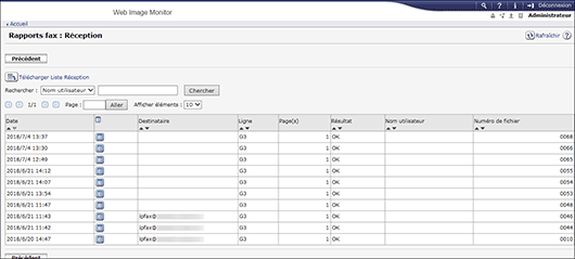 Illustration de la page du navigateur Web