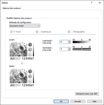Illustration de l'écran Pilote