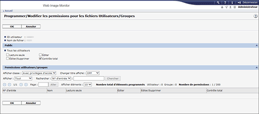 Illustration de la page du navigateur Web