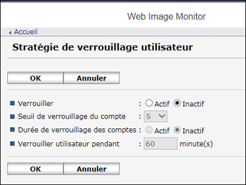 Illustration de la page du navigateur Web