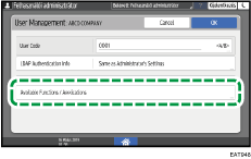A kezelőpanel ismertetése