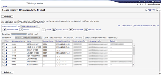 Illustrazione schermata browser Web