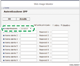 Illustrazione schermata browser Web