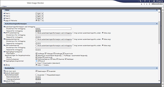 Illustrasjon av nettleserskjerm