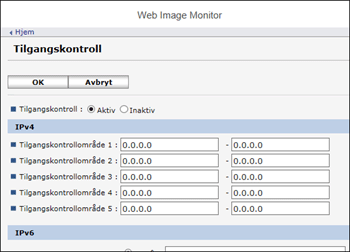 Illustrasjon av nettleserskjerm