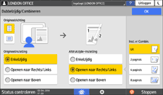 Afbeelding van bedieningspaneel