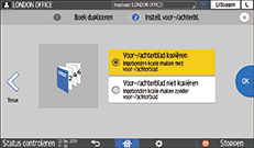 Afbeelding van bedieningspaneel