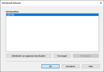 Illustratie stuurprogrammascherm
