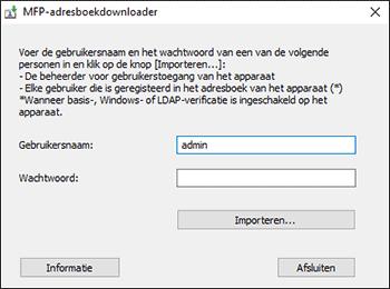 Illustratie stuurprogrammascherm