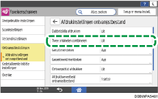 Afbeelding van bedieningspaneel
