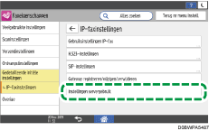 Afbeelding van bedieningspaneel