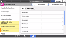 Afbeelding van bedieningspaneel