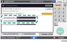 Afbeelding van bedieningspaneel