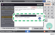 Afbeelding van bedieningspaneel