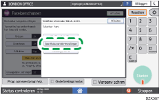 Afbeelding van bedieningspaneel