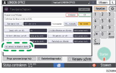 Afbeelding van bedieningspaneel