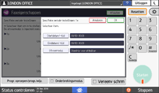 Afbeelding van bedieningspaneel