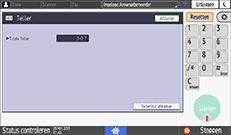 Afbeelding van bedieningspaneel