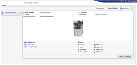 Afbeelding internetbrowserscherm