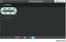 Afbeelding van bedieningspaneel