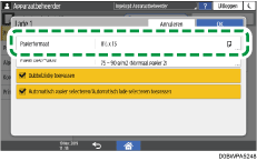 Afbeelding van bedieningspaneel