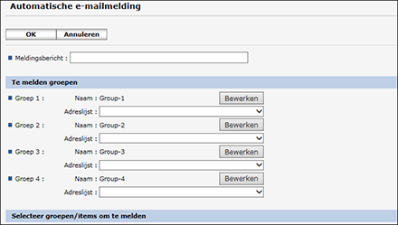 Afbeelding internetbrowserscherm