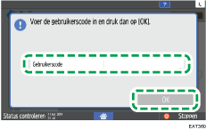 Afbeelding van bedieningspaneel